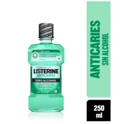 Enjuague Bucal Listerine Anticaries Zero Alcohol 250 ml 1/1 Clave: 10155