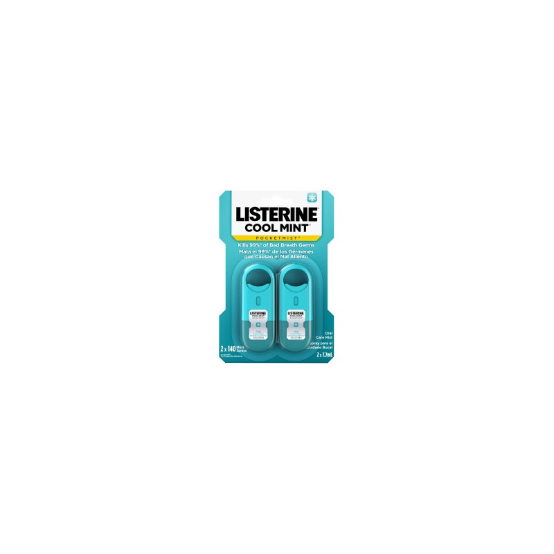 Enjuague Bucal Listerine Pocketmist Spray Cool Mint 7.7 ml 1/1 Clave: 10157