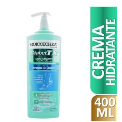 Crema Humectante Goicoechea Diabet TX para Pies y Cuerpo 400 ml 1/1 Clave: 10176