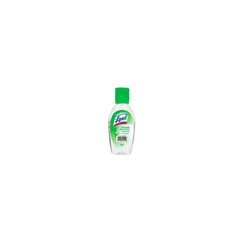 Gel Antibacterial Lysol para Manos 50 ml 1/1 Clave: 10182