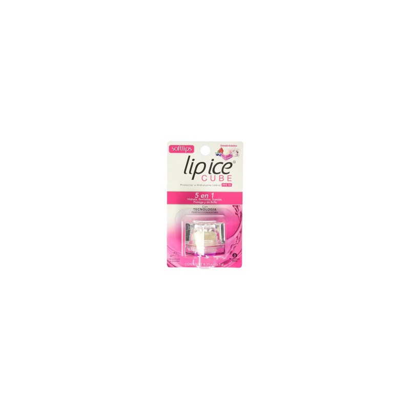 Protector labial Lip Ice Cube Sabor Granada Arándano 6.5 G 1/1 Clave: 10185