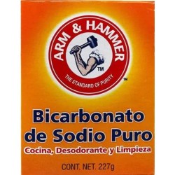 Bicarbonato de Sodio Arm And Hammer Cocina desodorante y limpieza 227 G 1/1 Clave: 10334