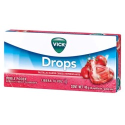 Pastillas Vick Sabor Cereza 2 g C/U 1/20 Clave: 10365