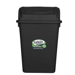 Bote de Basura Sablón con balancín 1/65l Clave: 08155 NE