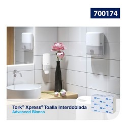 Toalla Interdoblada Advanced Tork Xpress 12/250 Clave: 700174