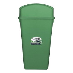 Bote de Basura Sablón con balancín 1/65l Clave 08106 VD