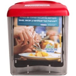 Servilletero Interfoliado Kimberly Clark Kimpop Rojo 1/1 Clave: 92199