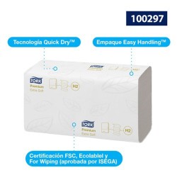 Toalla Interdoblada Premium Tork Xpress 21/100 Clave: 100297