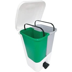 Bote de Basura Sablón Orgánico Inorgánico 1/17l Clave 08524 DU