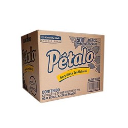 Servilleta Tradicional Pétalo 12/500 Clave 91640