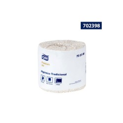 Higiénico Tradicional Premium Tork 24 Rollos 24/360 Clave: 702398