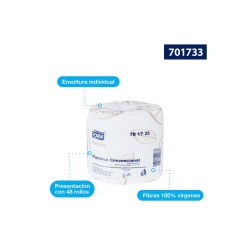 Higiénico Tradicional Premium Tork 48/360 Clave: 701733