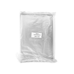 Bolsa de Basura Transparente 90 X 1.20 cm por Kilo 1/1 Clave 6305