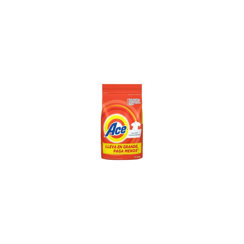 Detergente Ace 6kg 1/6 Kg Clave 11260