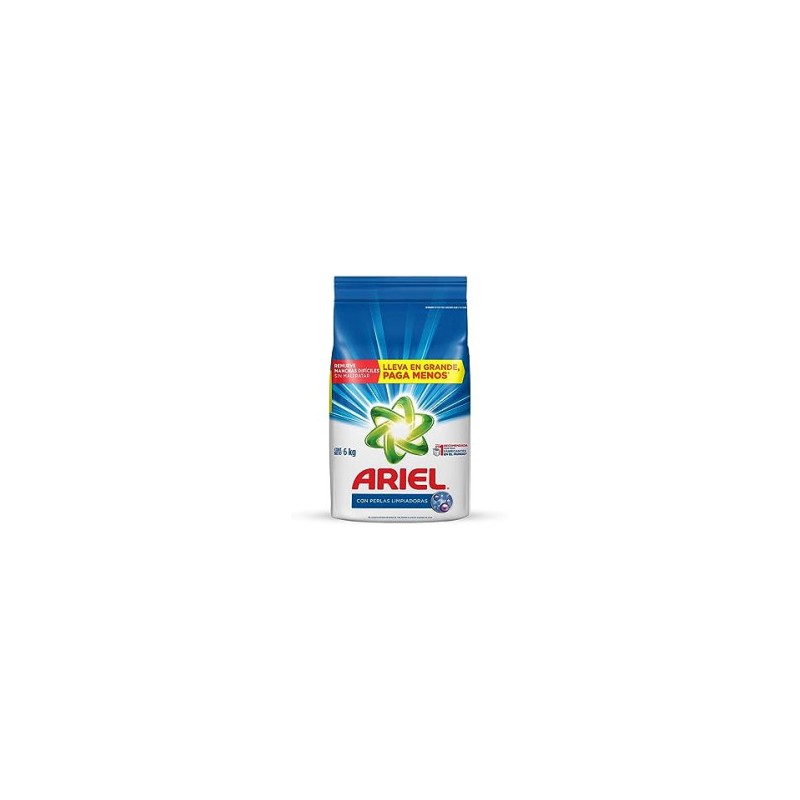 Detergente Ariel 6kg 1/6 Kg Clave 12123