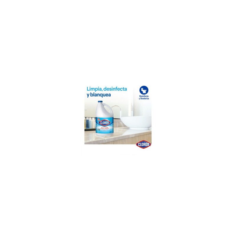 Blanqueador Clorox 3.75  l 1/1 Clave 00143