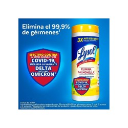 Toallitas Desinfectantes Lysol Citrus 35 Pzas 1/1 Clave 51614