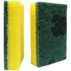 Fibra Verde con Esponja 3M P94 1/12 Clave 04378