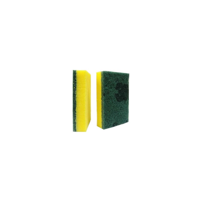 Fibra Verde con Esponja 3M P94 1/12 Clave 04378