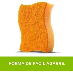 Fibra Grande Cero Rayas Cocina 3M 1/1 Clave 25129