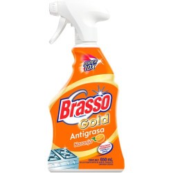 Brasso Antigrasa con Atomizador 650ml 1/1 Clave 55124
