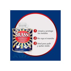 Brasso limpia Metales 200 ml 1/1 Clave 60007