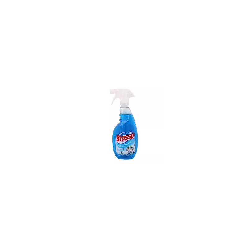 Brasso Limpia Vidrios con Atomizador 650 ml 1/1 Clave 20634