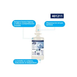 Jabón Espuma Premium para Manos Tork 1/6 Clave: 401211