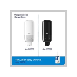 Jabón líquido en Spray Tork 1/6 Clave: 620501