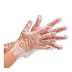 Caja de Guantes Plásticos desechables 100 Piezas  1/100 Clave  46211