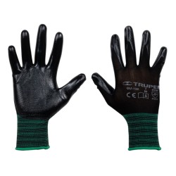 Guantes Nylon Nitrilo Truper 1/1 Clave 13294