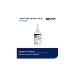 Gel Antibacterial Premium Tork 1/6 Clave: 700525