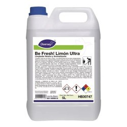 Limpiador y Aromatizante Be Fresh Limón  5 l 1/1 Clave 30062