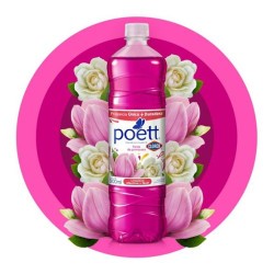 Limpiador Aromatizante Poett Primavera Antibacterial 900 ml 1/12 Clave 00280