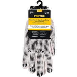 Guantes Antiderrapantes Truper Algodón 1/1 Clave 21830