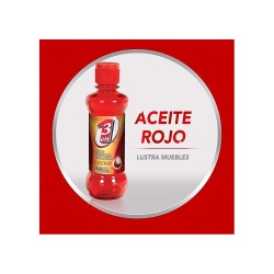 Aceite Lustrador Rojo 3 en 1 480 ml 1/1 Clave  53106