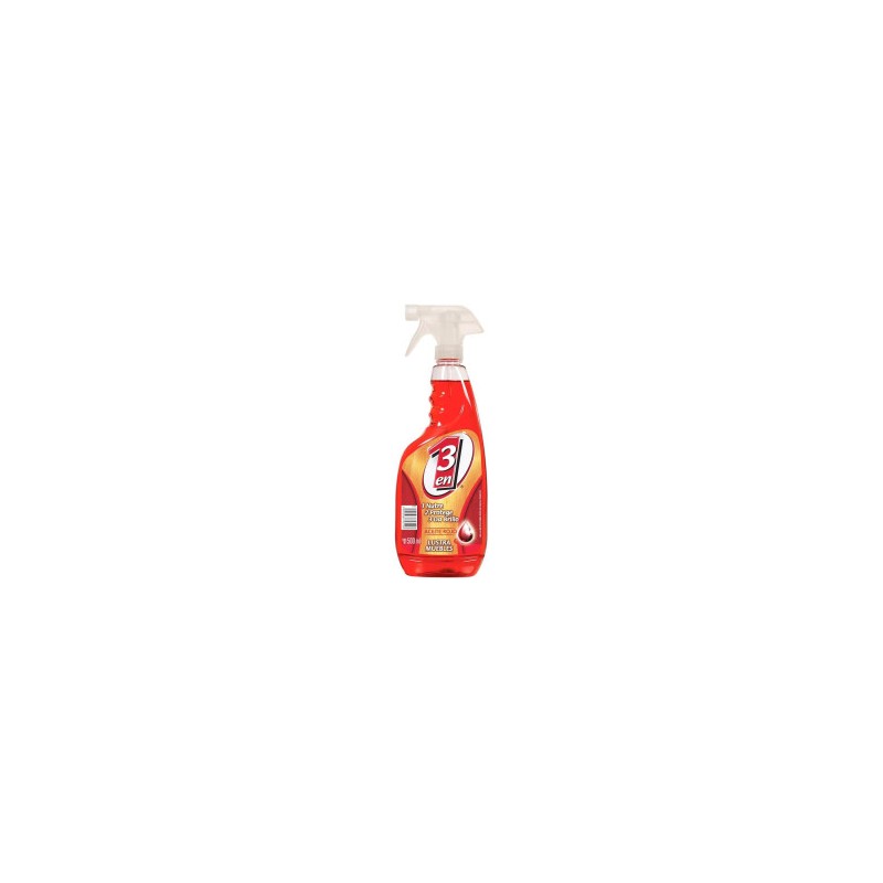 Aceite Lustrador Rojo 3 en 1con Atomizador 500 ml 1/1 Clave  53113