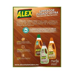 Alex limpiador Pisos de Madera 750 ml 1/1 Clave 91400