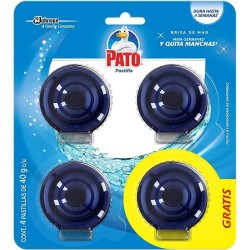 Pato Purific Pastilla desodorante Blister  1/4 Clave 35504