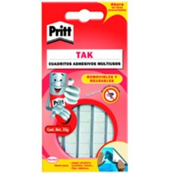 Pritt Tak Cuadritos Adhesivos 35 g 1/1 Clave: 17734
